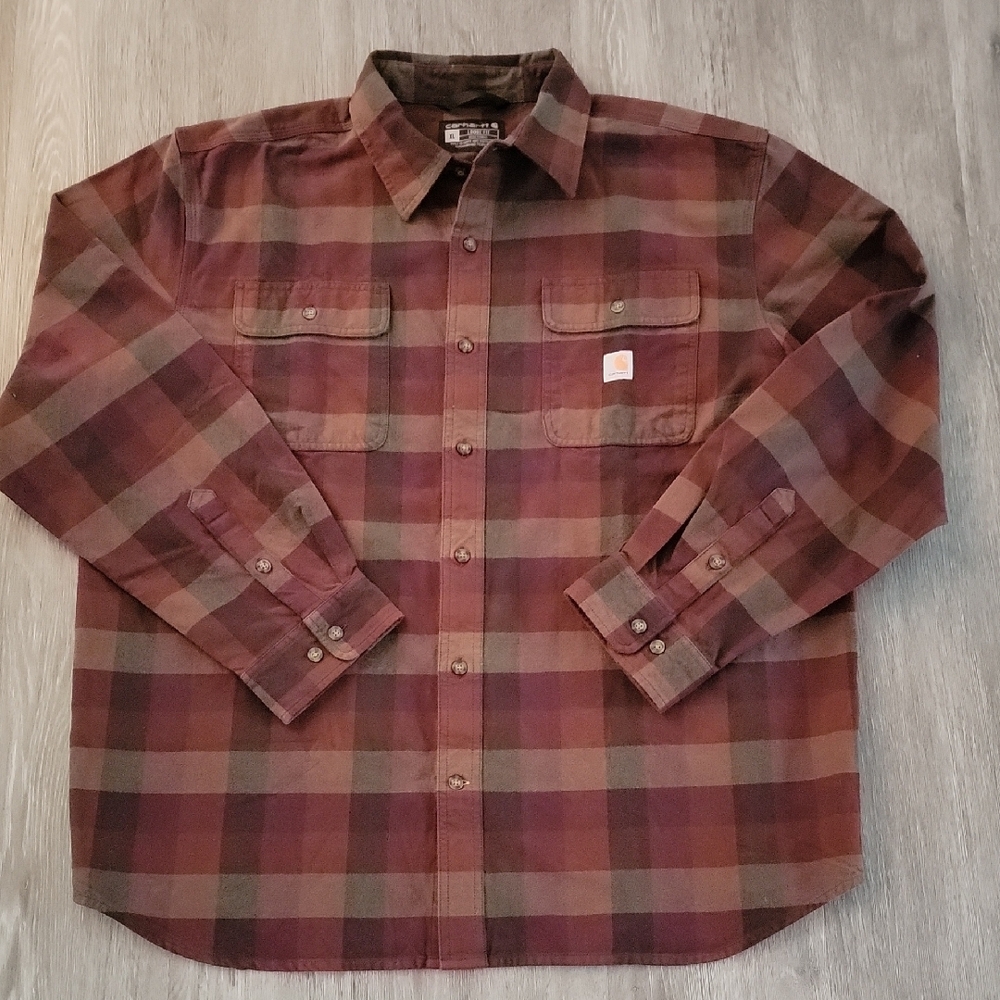 Carhartt Plaid Long Sleeve Shirt